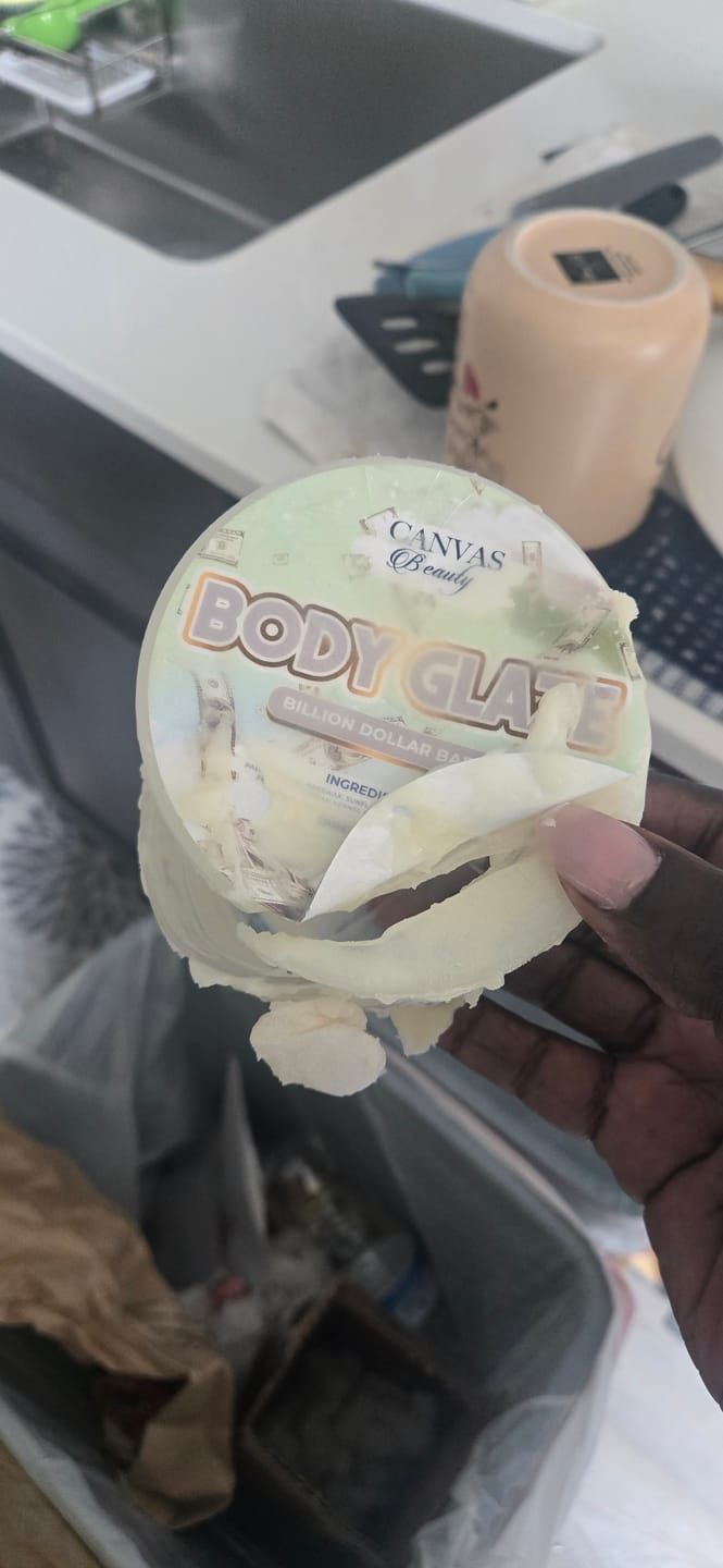 Customer photo review of BODY GLAZE: BILLION DOLLAR BABY