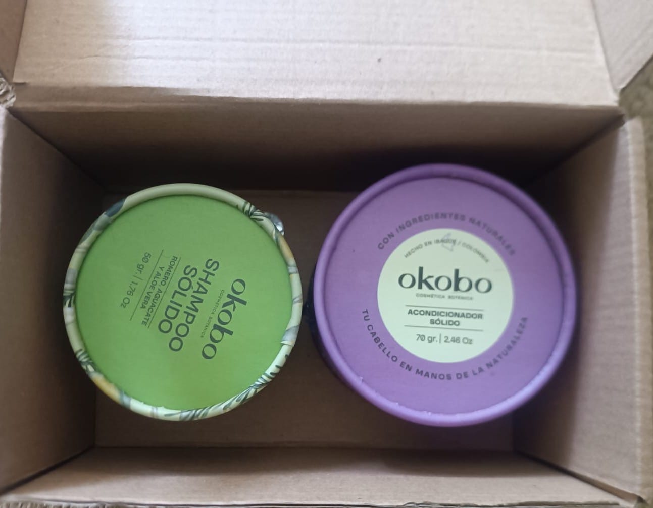 Customer photo review of Acondicionador Solido