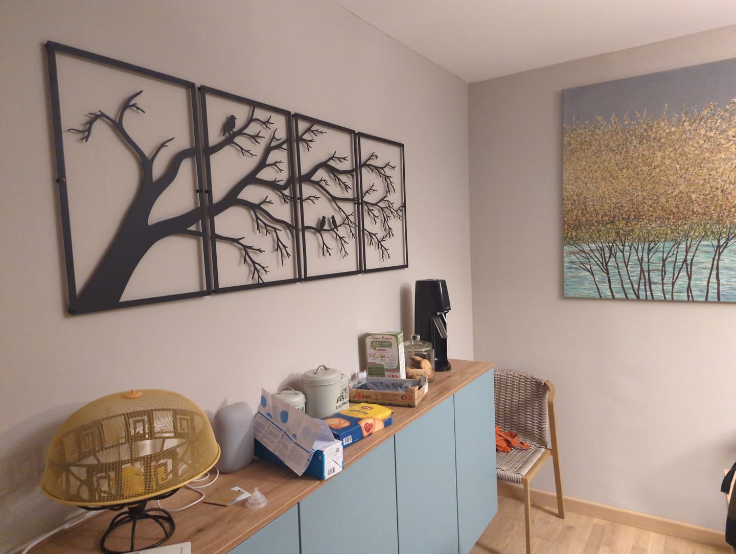 Customer photo review of Décoration Murale en Métal - Quadra Branches