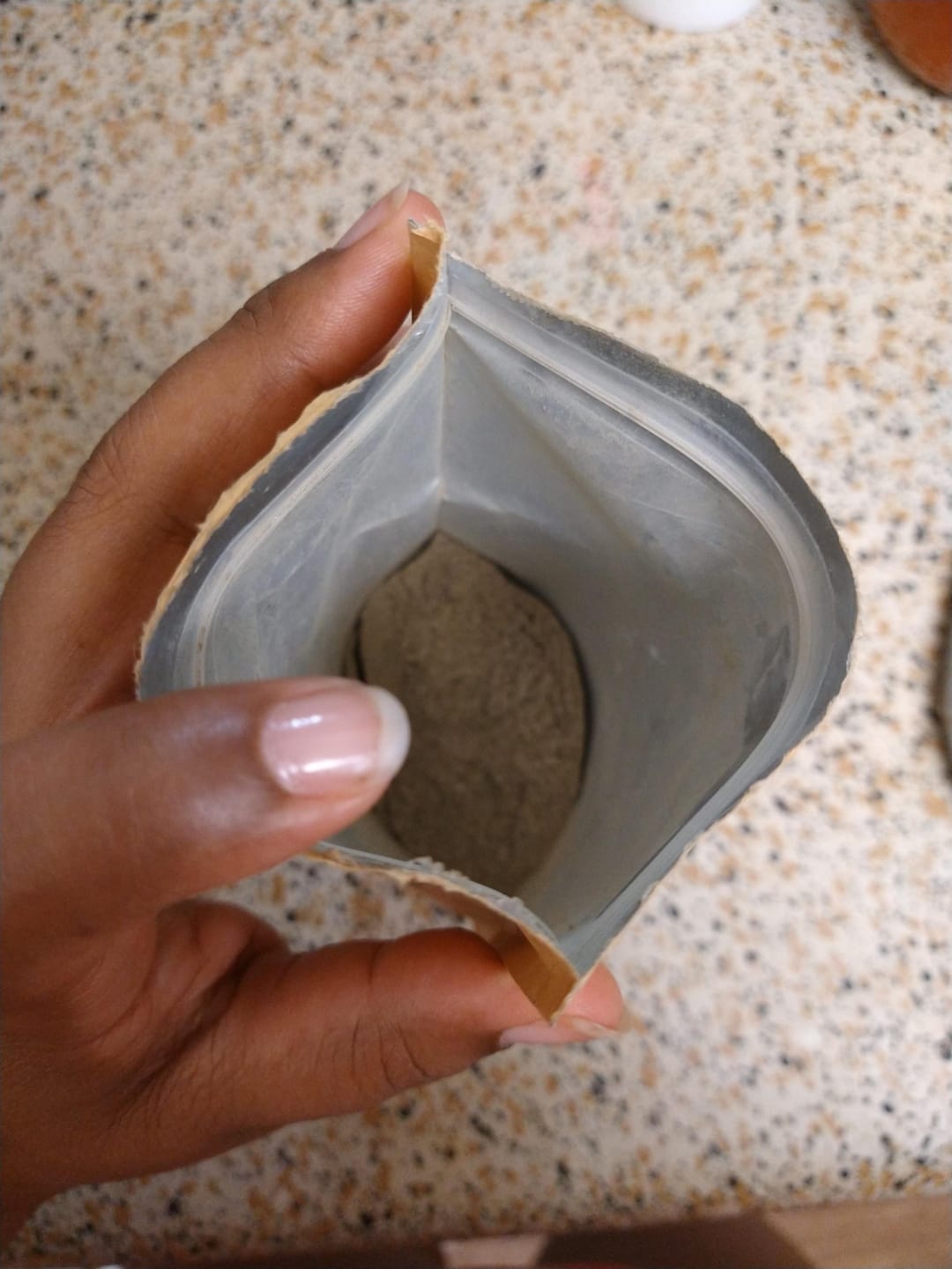 Customer photo review of Organic Bhringraj Powder