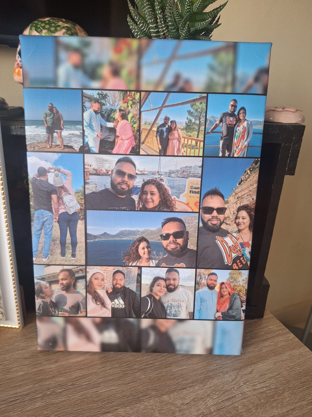 Customer photo review of 3 x A4 Canvas Combo