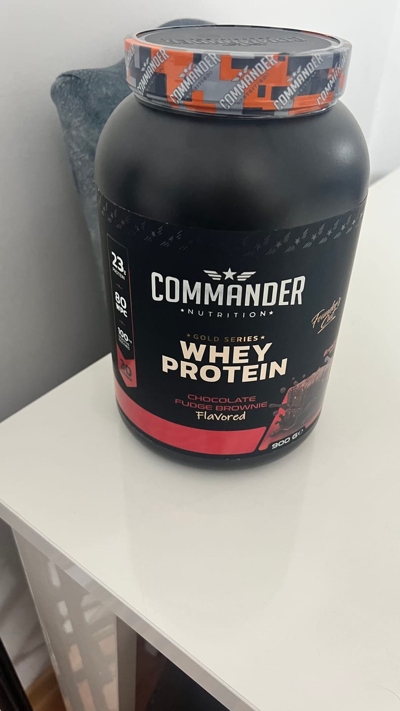 Customer photo review of Gold Whey Protein 900g (30 Servis)