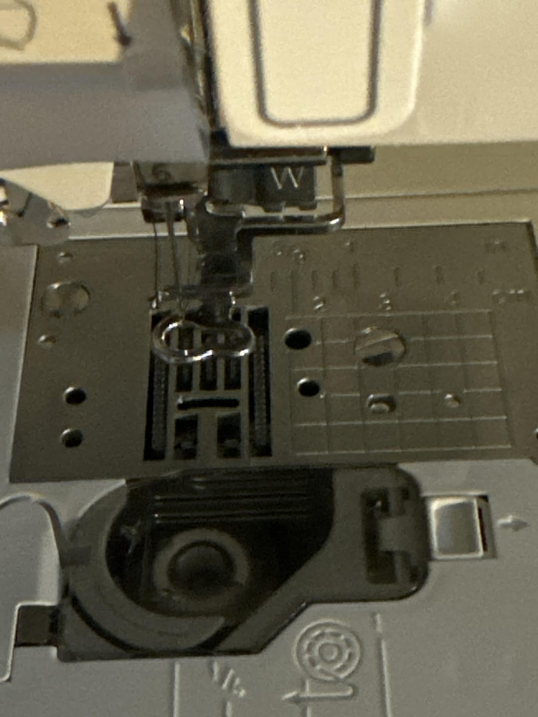 Customer photo review of Zig Zag Needle Plate, Babylock #XE4092001