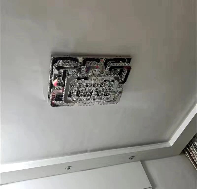 Customer photo review of Crystal LED Chandelier