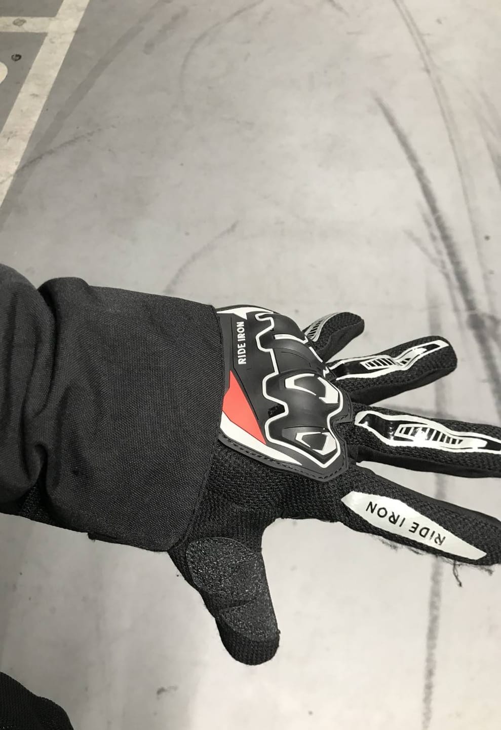 Customer photo review of RIDEIRON 夏用 アーバンメッシュバイクグローブ|MG7006