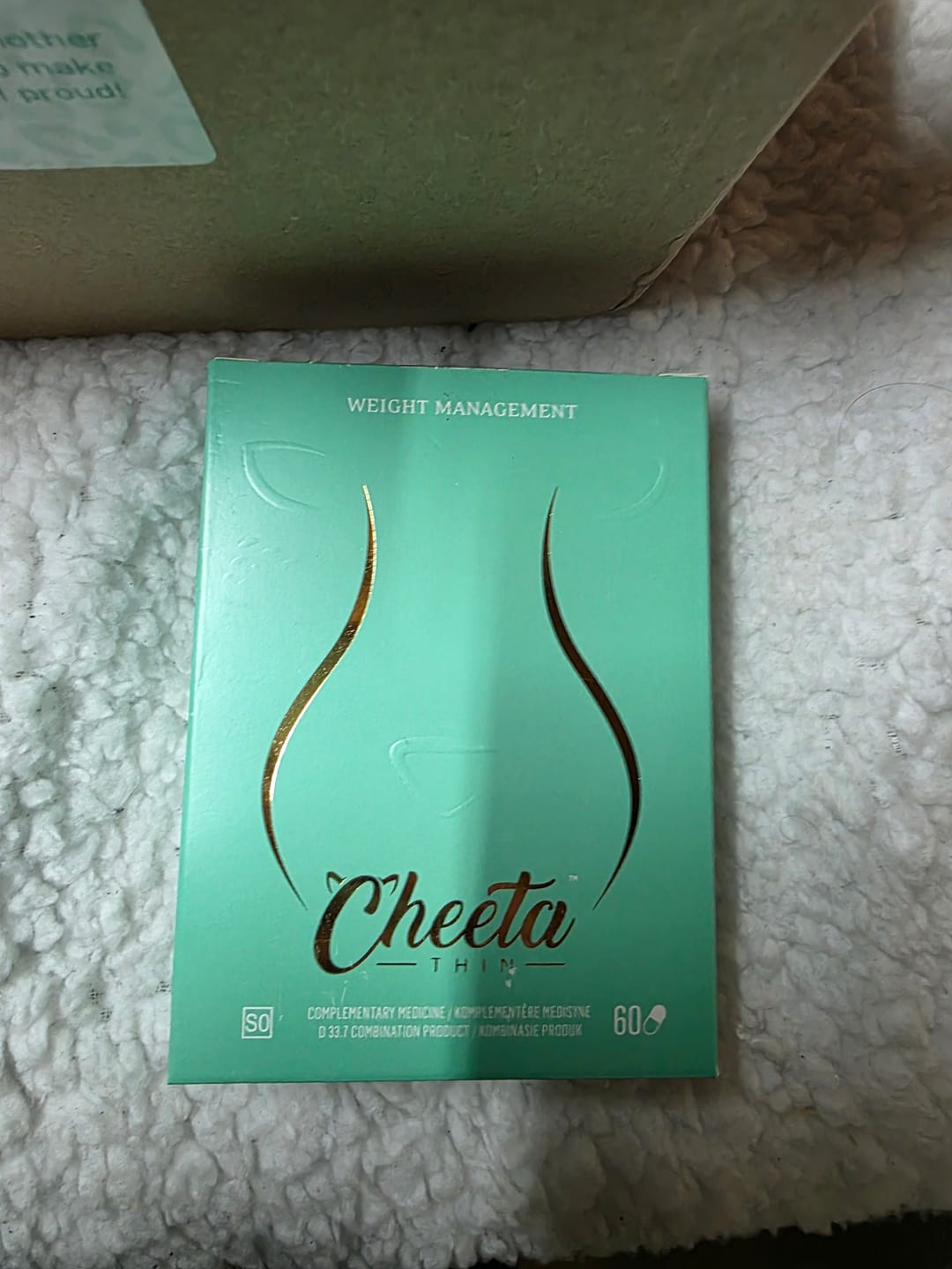 Customer photo review of CheetaThin® Weight Management - Buy 2 Get 2 Free, Free Access to Exit Plan + Win R5,000 Challenge