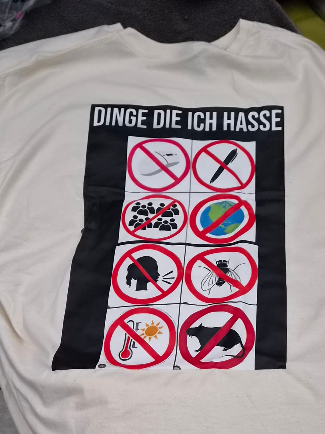 Customer photo review of Unisex T-Shirt