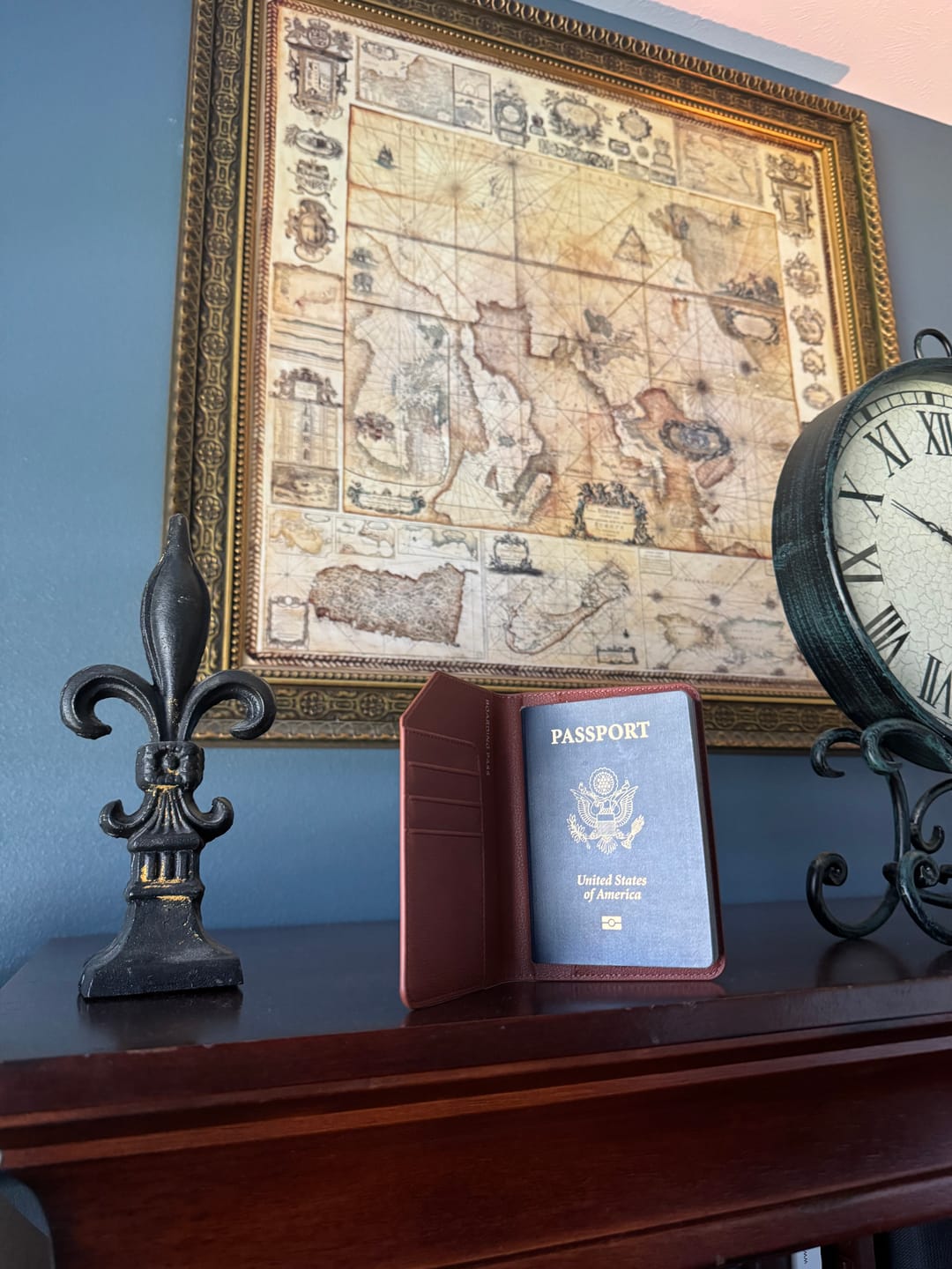Customer photo review of Passport Holder Air