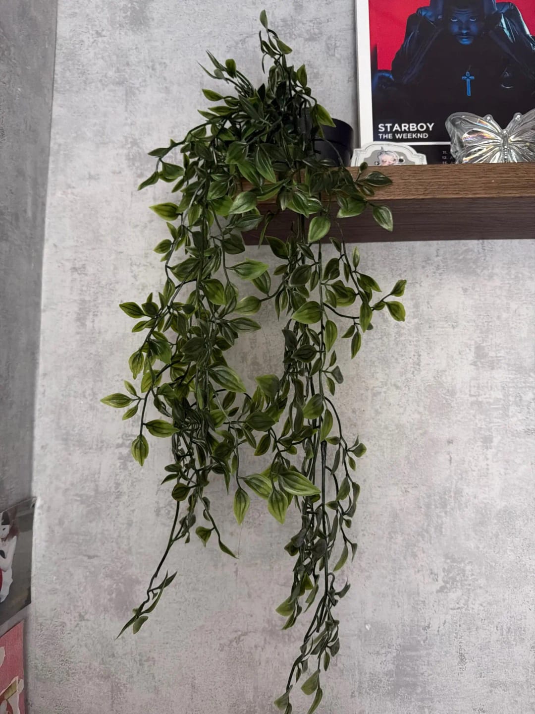 Customer photo review of Artificial Ivy Plants Plastic Leaf