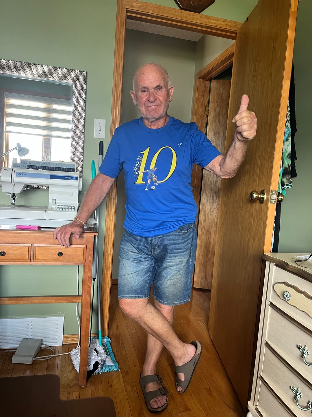 Customer photo review of Mia Bosch Graphic Tee