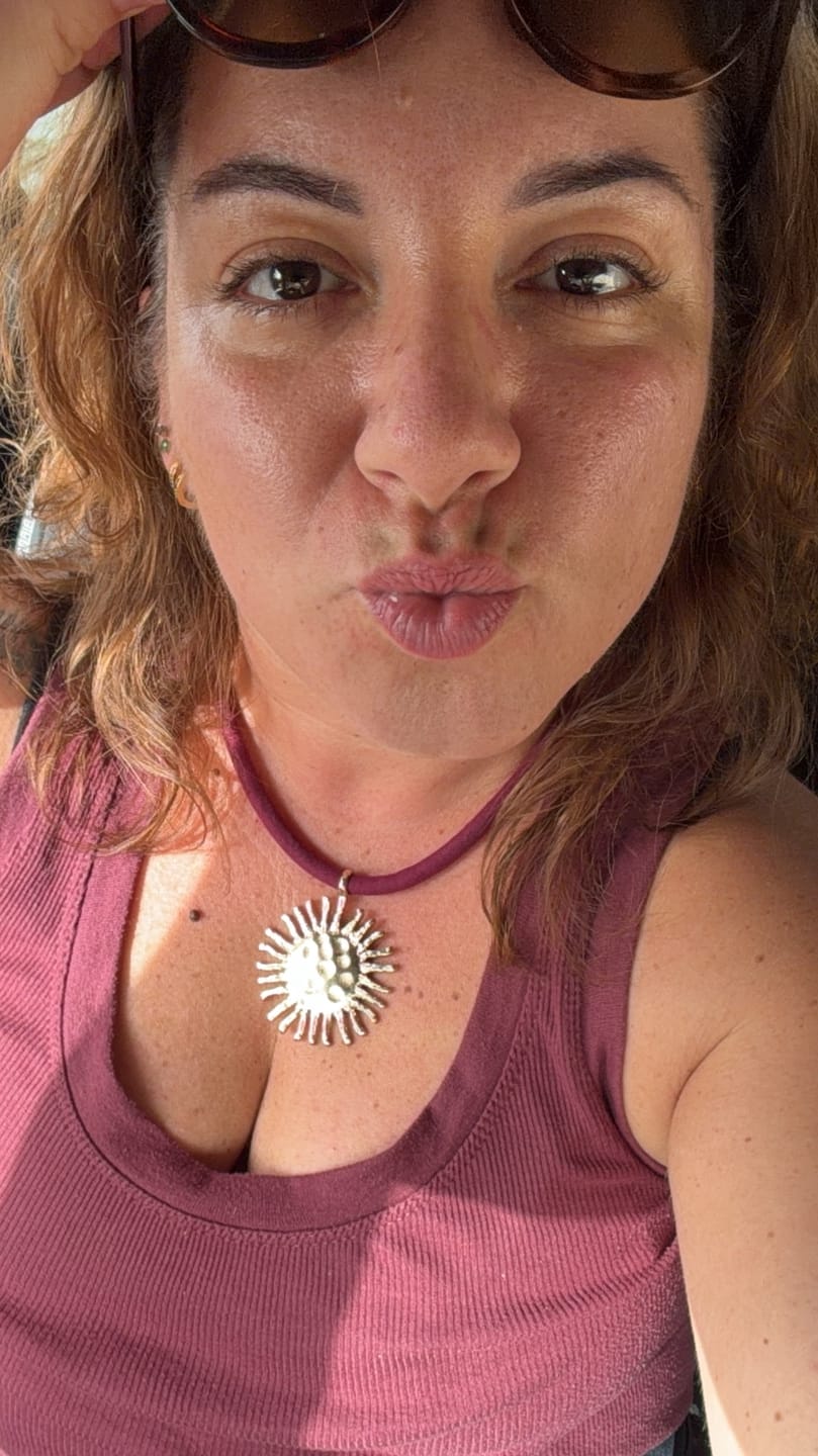 Customer photo review of CIONDOLO SOLE ORO