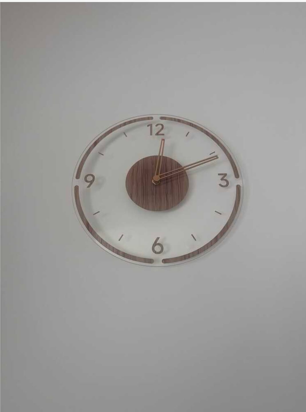 Customer photo review of Sol Nordic Silent Wall Clock | Modern Minimalist Quartz Wall Clock for Living Room