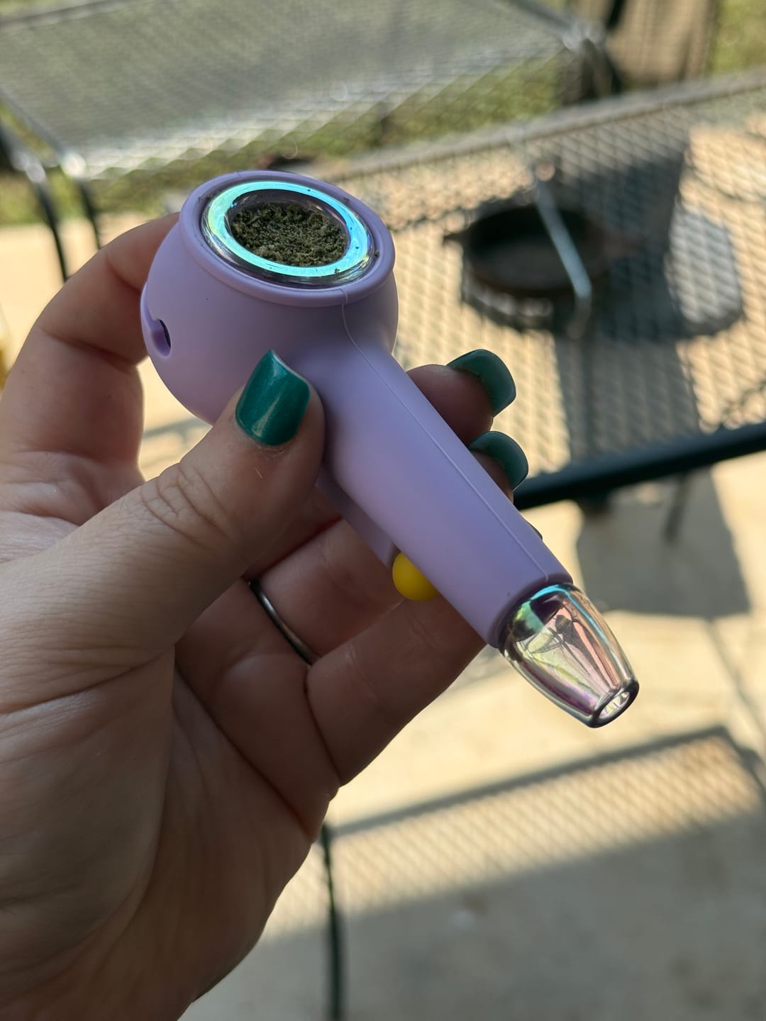 Customer photo review of The Pipe Cover - Lavender
