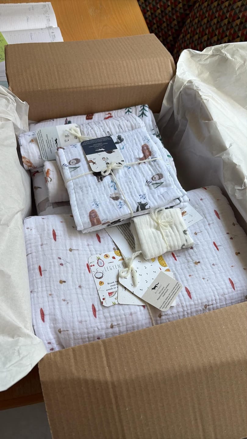 Customer photo review of Nyári egyrétegű takaró - előrendelés - Retro kollekció - 2024