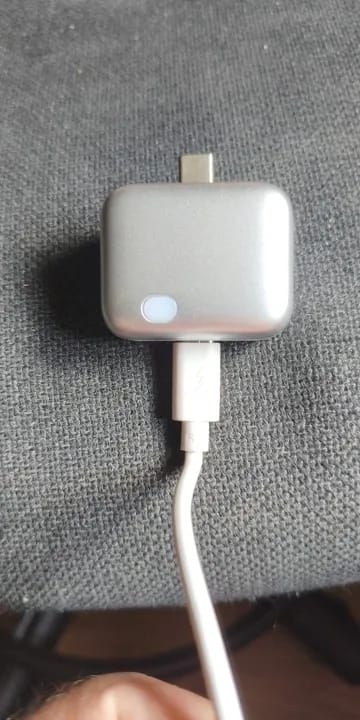 Customer photo review of Safelectronic™ — Cargador con desconexión automática
