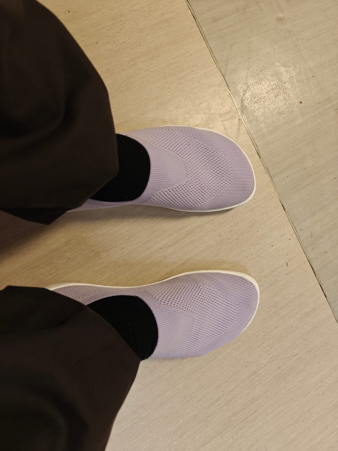 Customer photo review of Vaistoa Lempeä 3 | Knitted Barefoot Slip-ons
