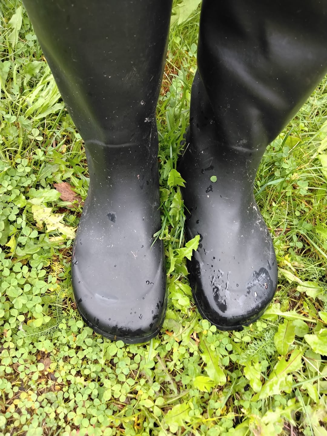 Customer photo review of Vaistoa Katve 2 | Rubber Barefoot Rain Boots
