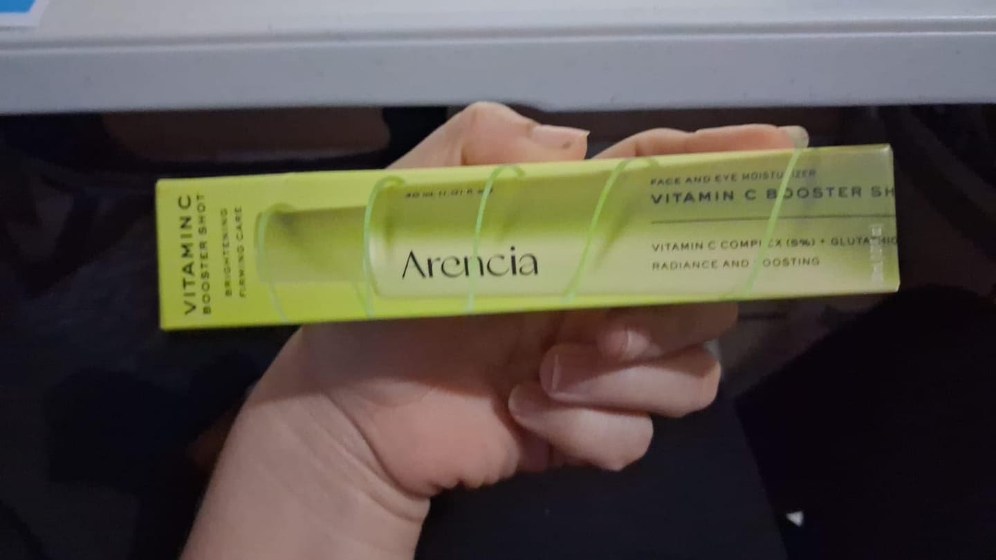 Customer photo review of Original Arencia Vitamin C Booster Shot 30ml