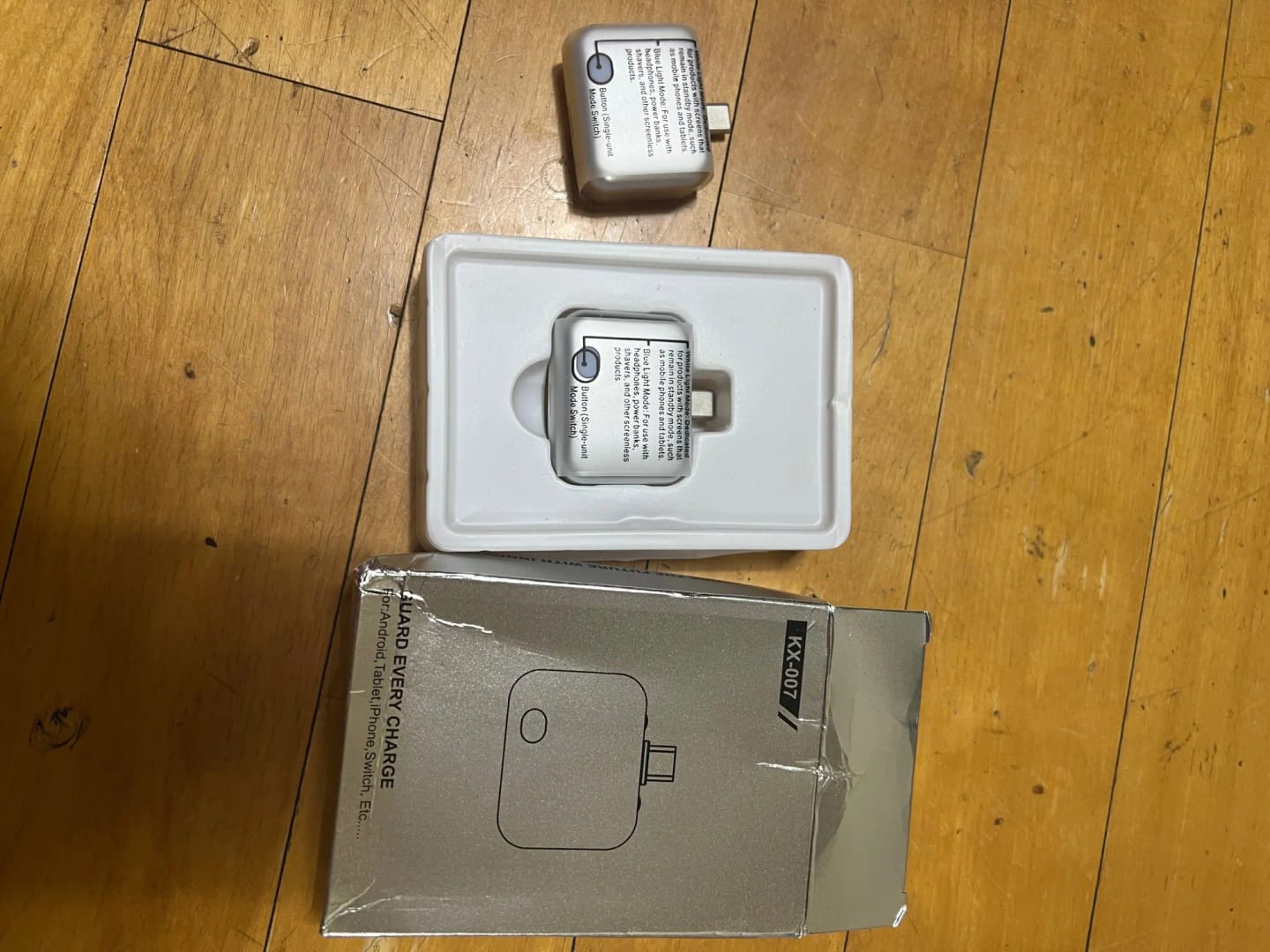 Customer photo review of Safelectronic™ — Cargador con desconexión automática
