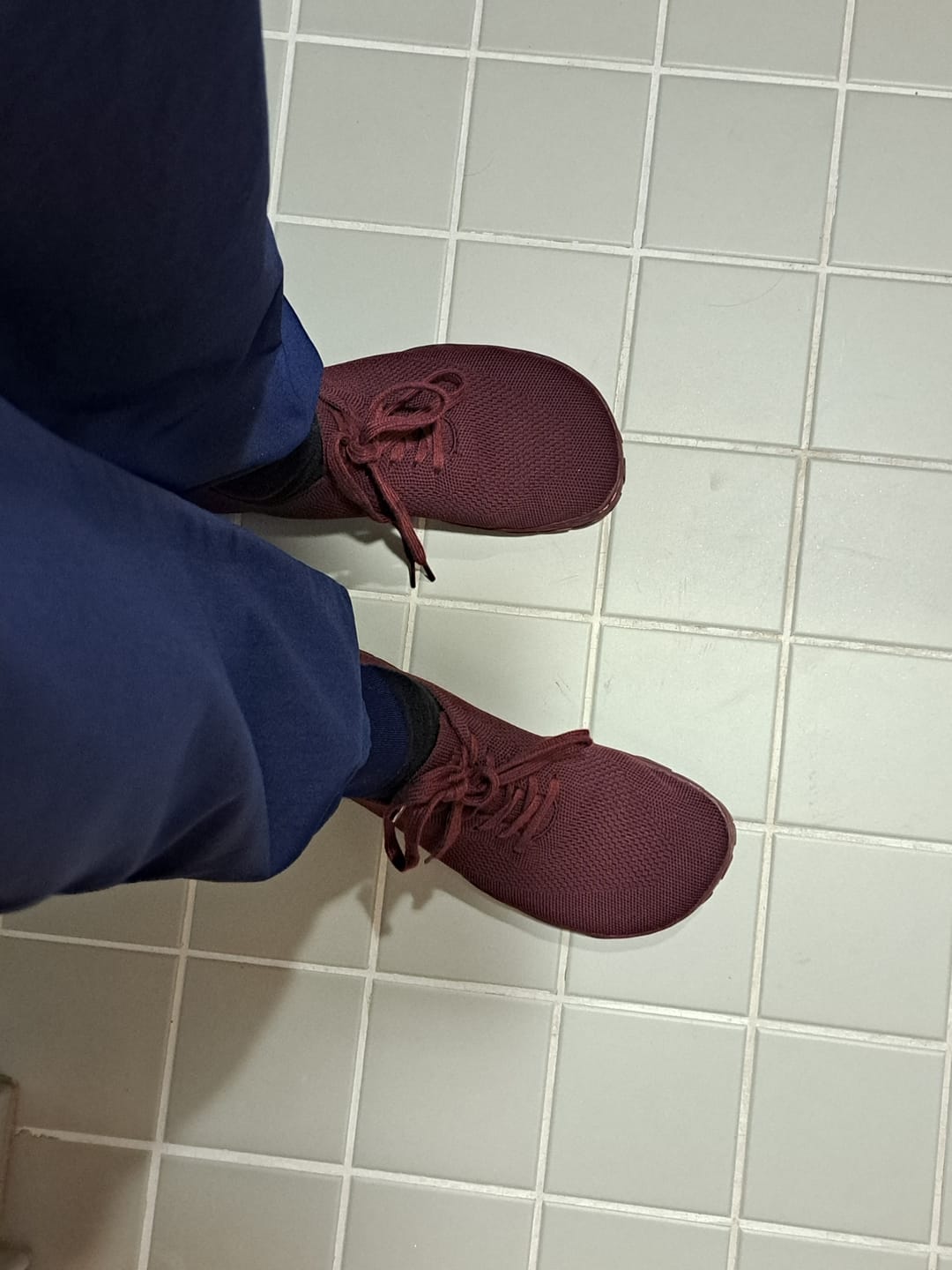 Customer photo review of Vaistoa Iloa | Knitted Barefoot Sneakers