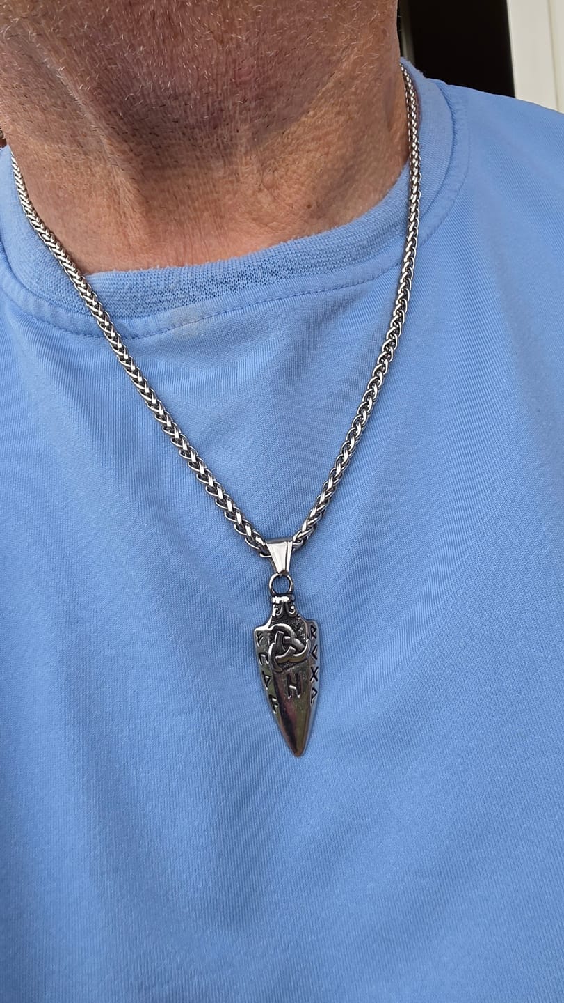 Customer photo review of Gungnir Necklace