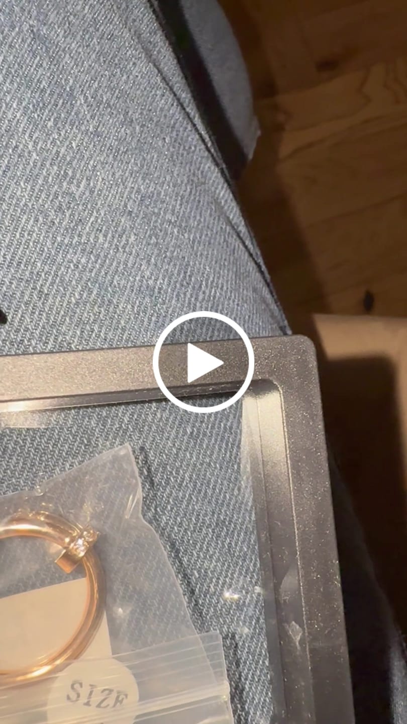 Customer video review of JUSTE RING 2.65MM DIAMOND