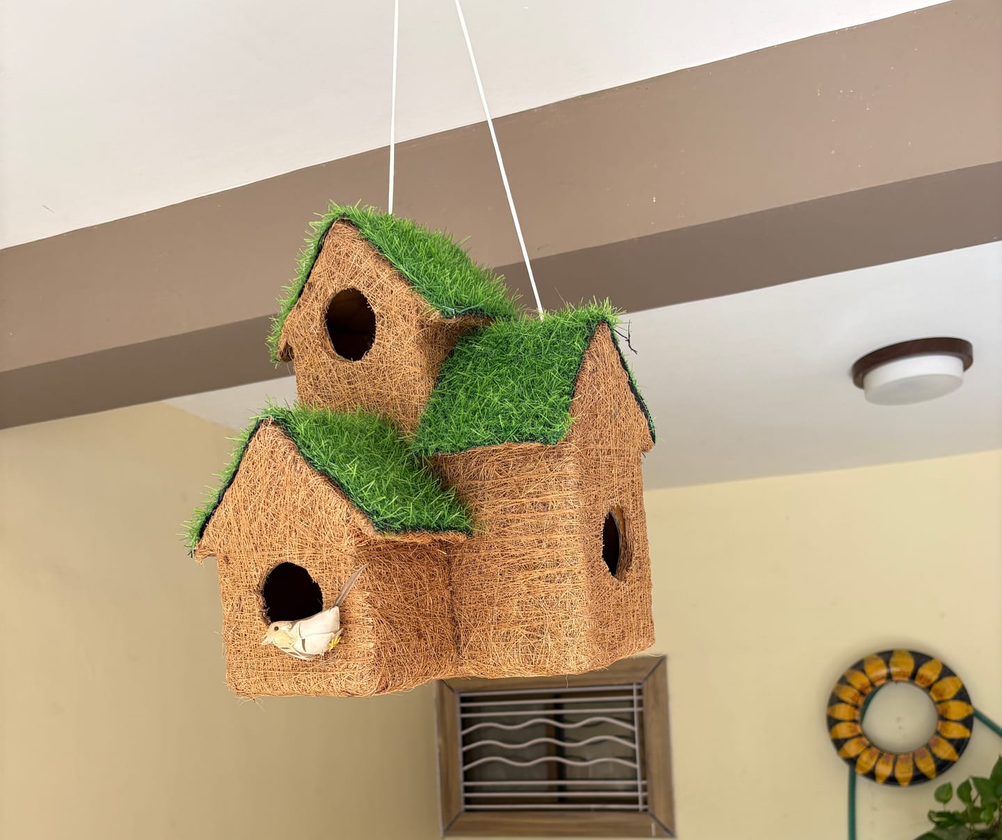 Customer photo review of TryGreen- Fort Bird House Eco-Friendly