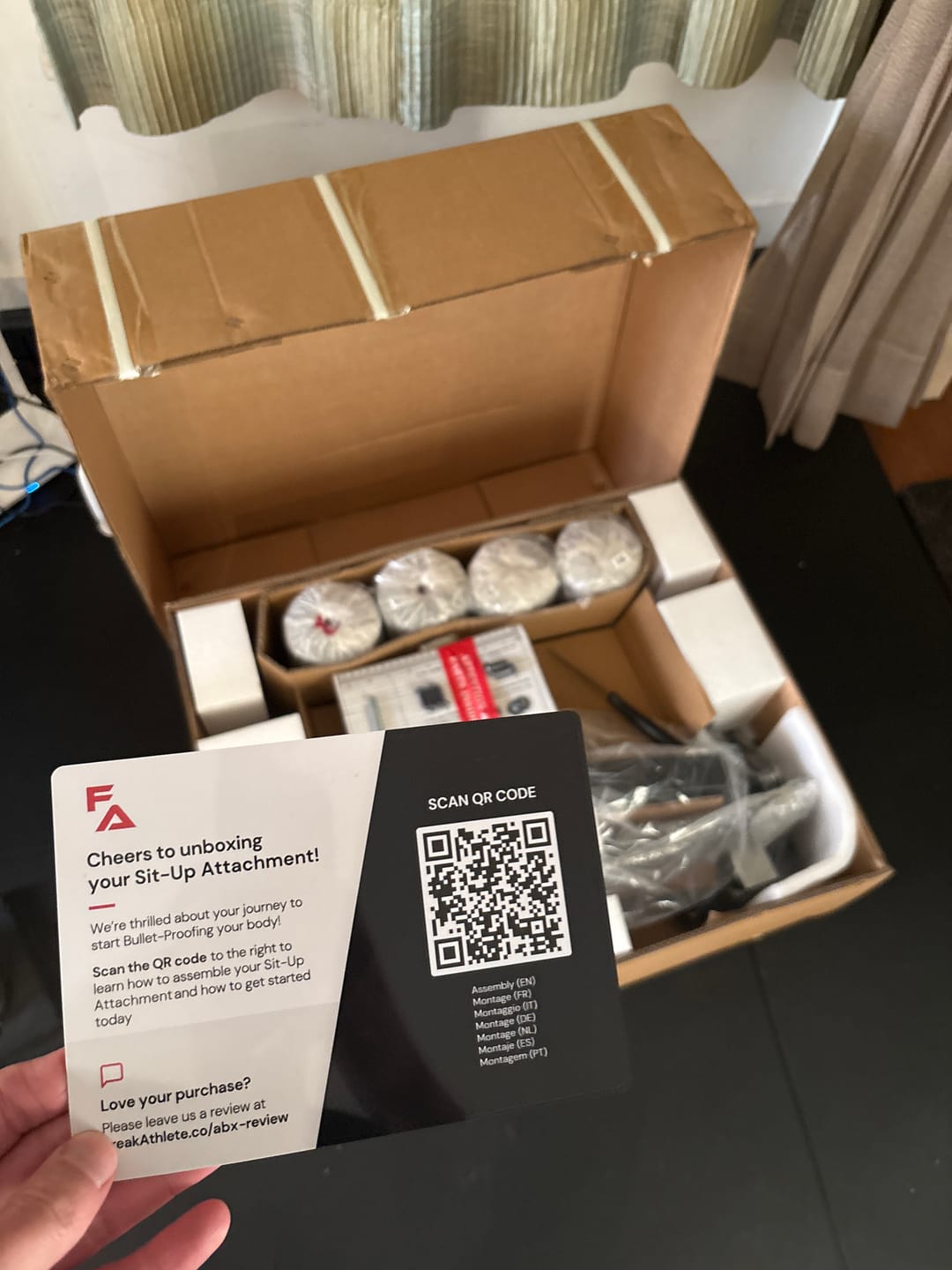 Customer photo review of ABX Weight Bench