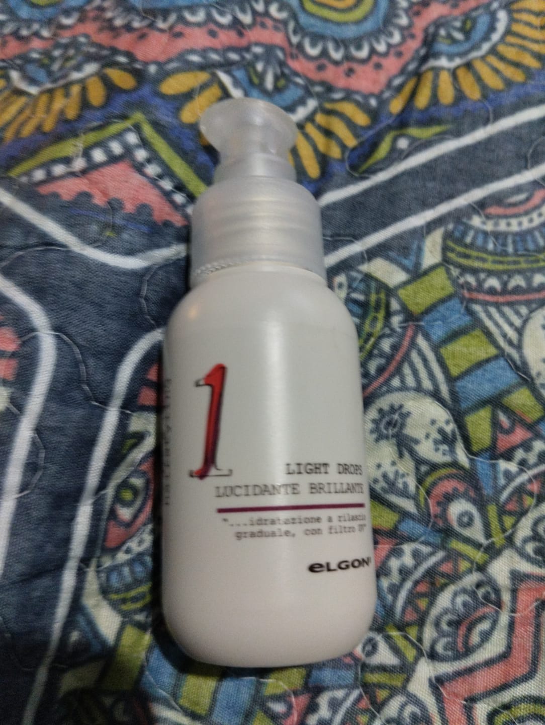Customer photo review of Sérum Capilar Brillo Light Drops Affixx 1 Elgon