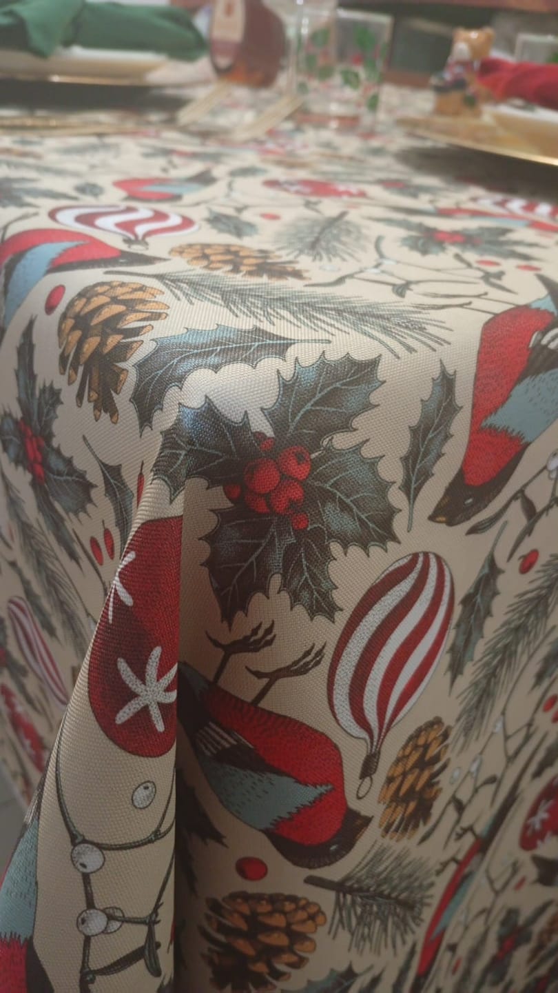 Customer photo review of Christmas Printed  Mini Matt Christmas Birdy