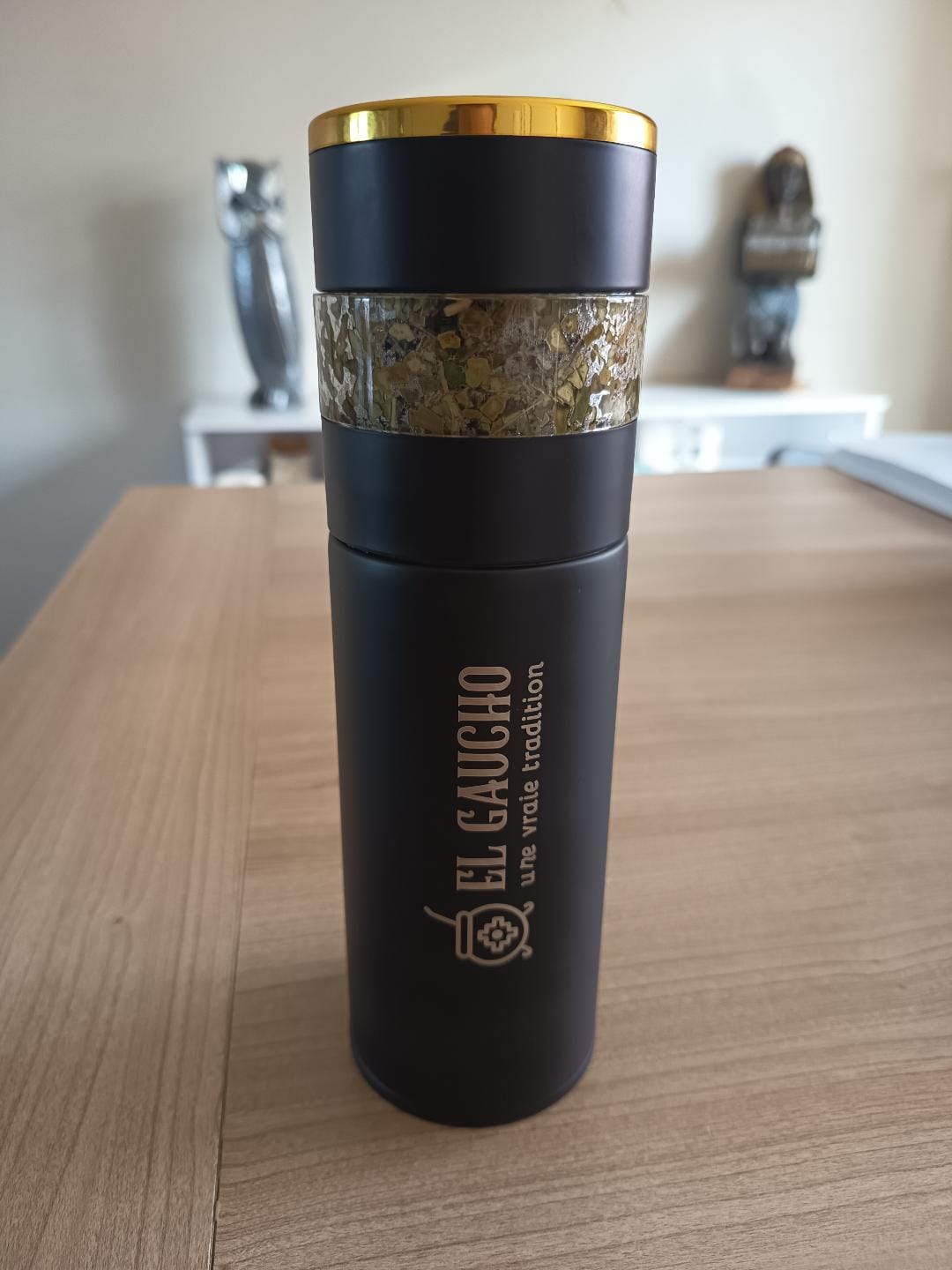 Customer photo review of Bouteille Infuseur Gaucho Express – Pratique & Moderne