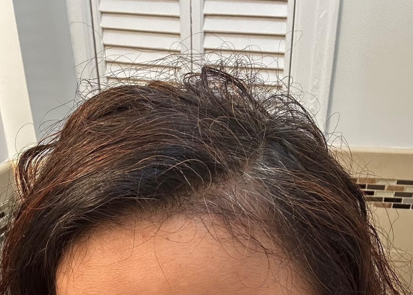Customer photo review of Nutri Glow Organic Indigo Powder