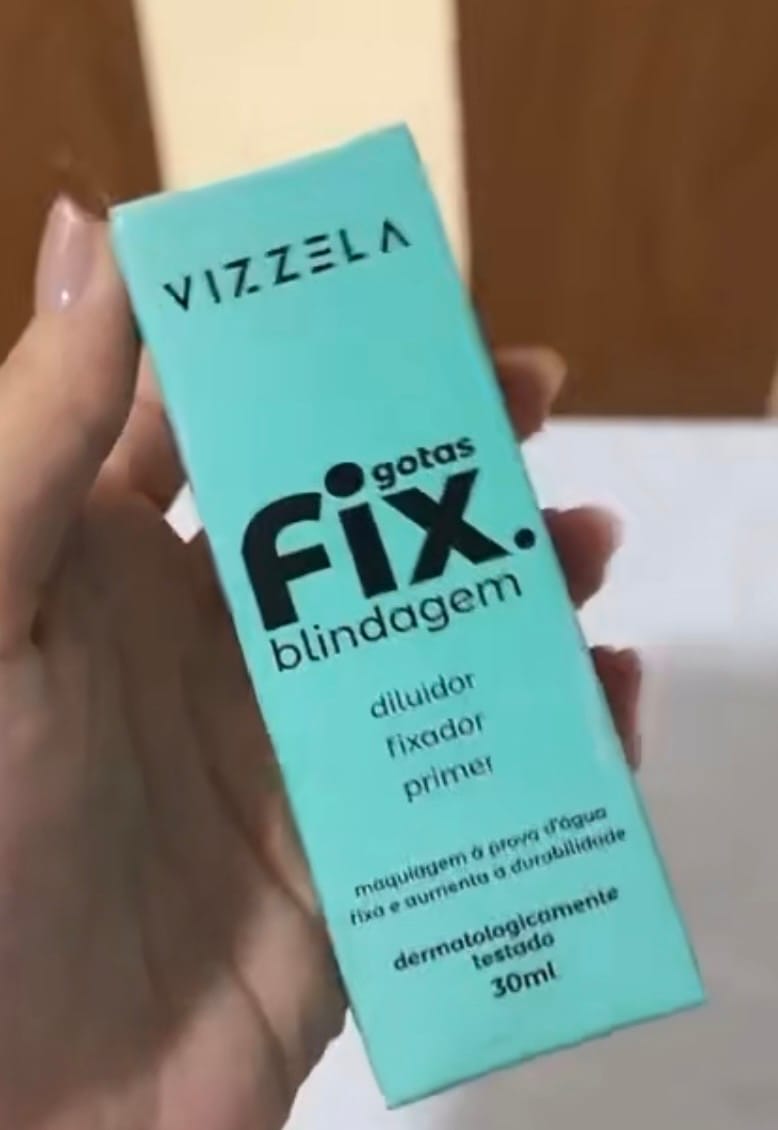 Customer photo review of Gotas Fix Blindagem - Vizzela
