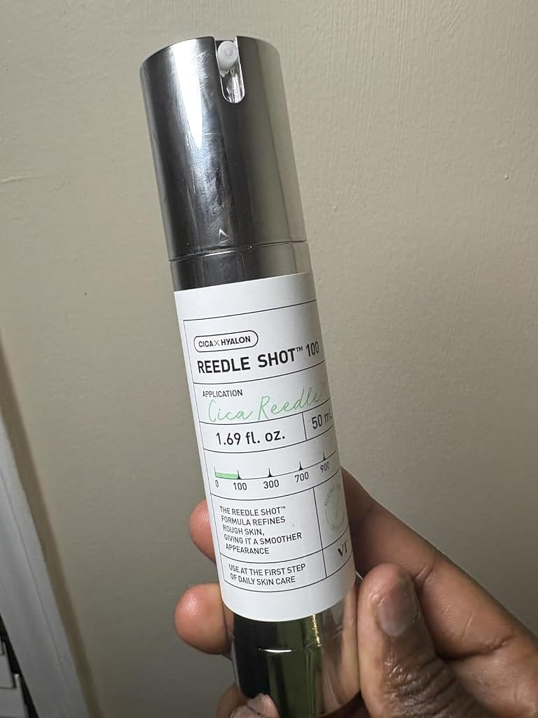 Customer photo review of VT COSMETICS CICA Reedle Shot 300