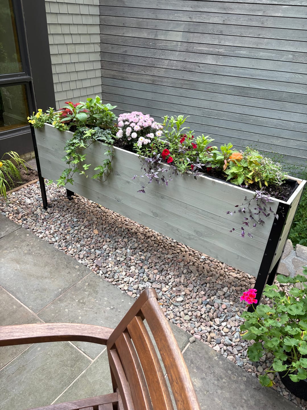 Customer photo review of 11.5" x 72" Raised Garden Bed - 30" TALL / Select Grade