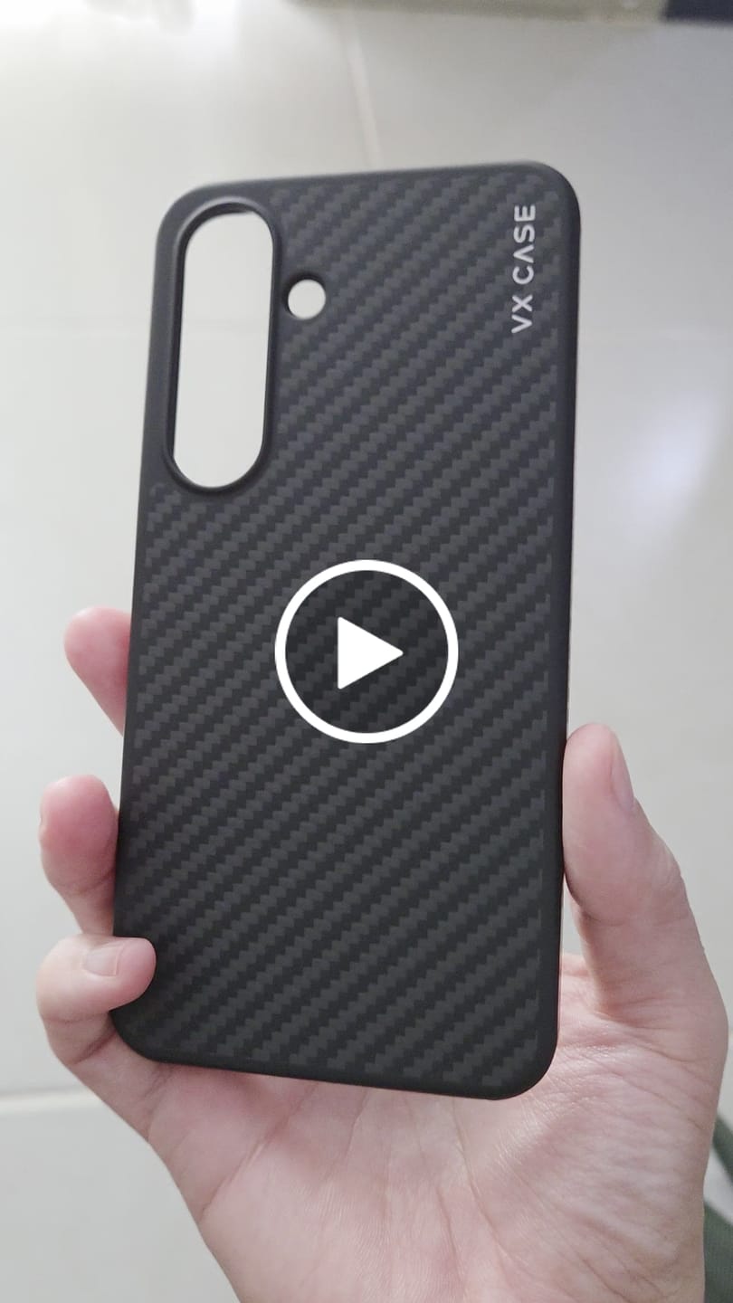 Customer video review of Capa Kevlar Magsafe VX Case Galaxy S25 - Preta