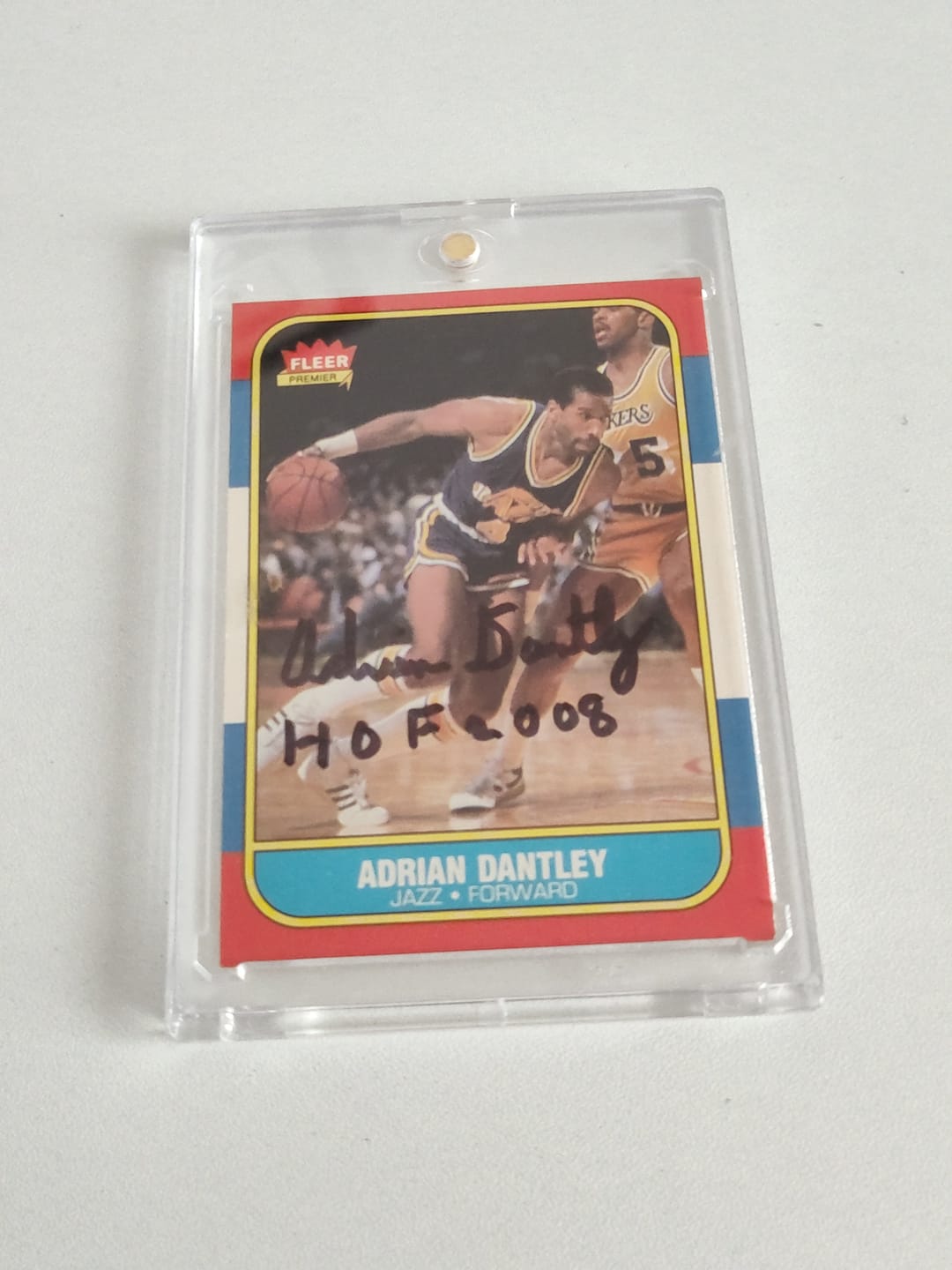 Customer photo review of Adrian Dantley Autograph Signing