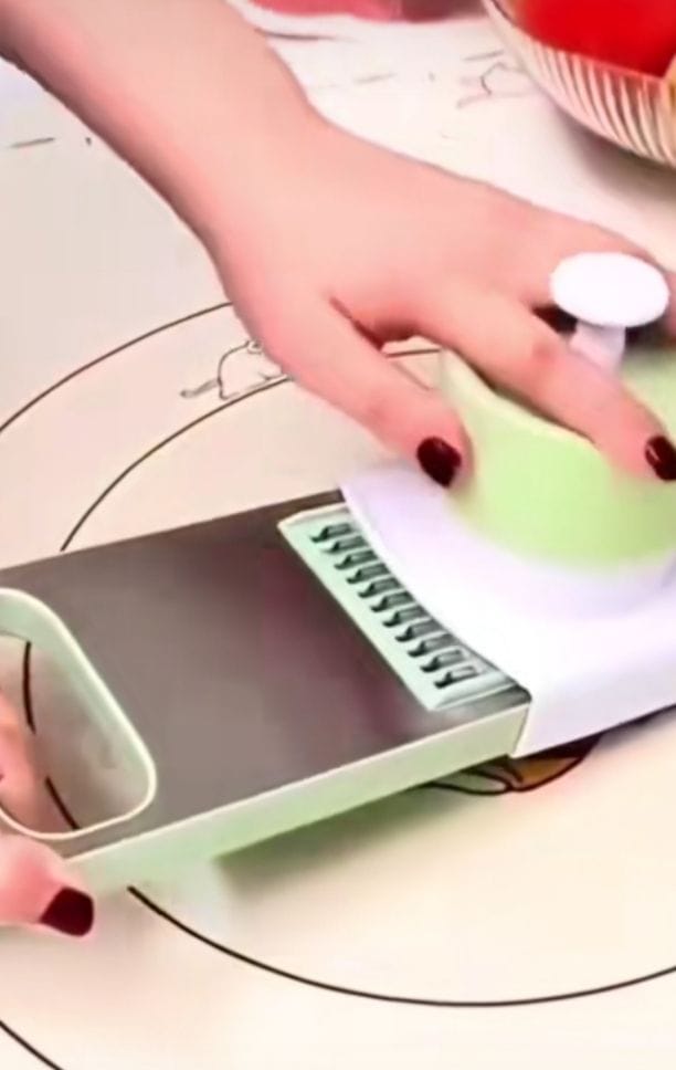 Customer photo review of 5 in 1 Vegetable Cutter and Slicer