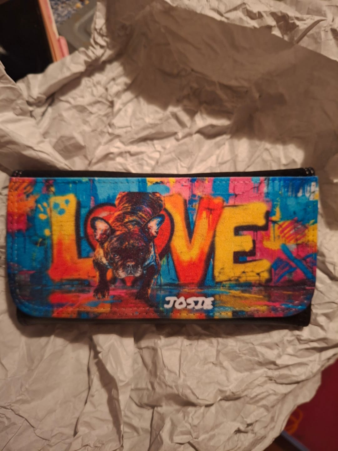 Customer photo review of Personalisiertes Portemonnaie - Streetart
