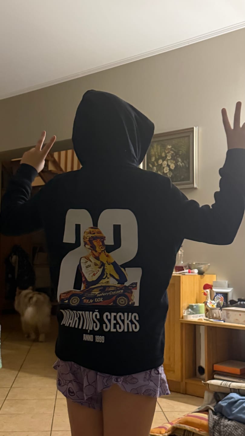 Customer photo review of Kids Hoodie MS22