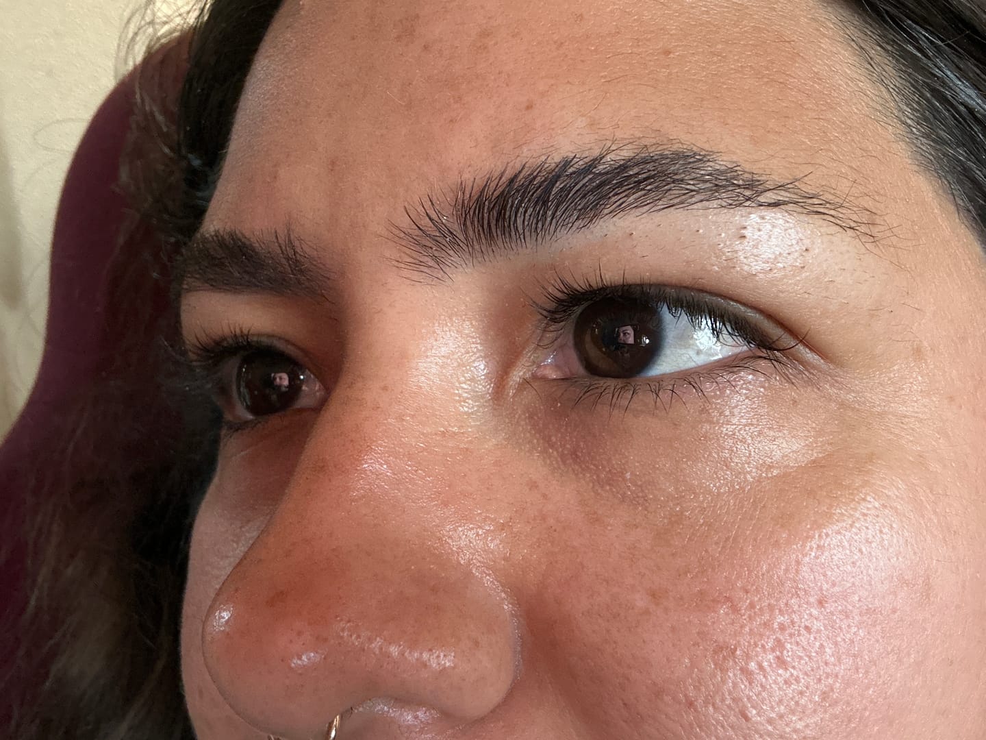 Customer photo review of DIY Lash & Brow Lifting Kit