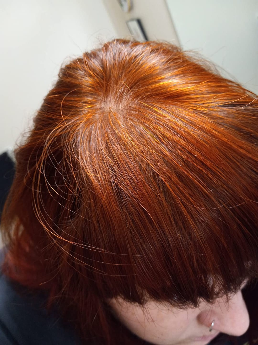 Customer photo review of Nutri Glow Organic Henna Powder