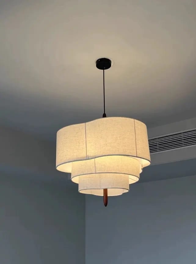 Customer photo review of Wabi-Sabi Cloth Pendant