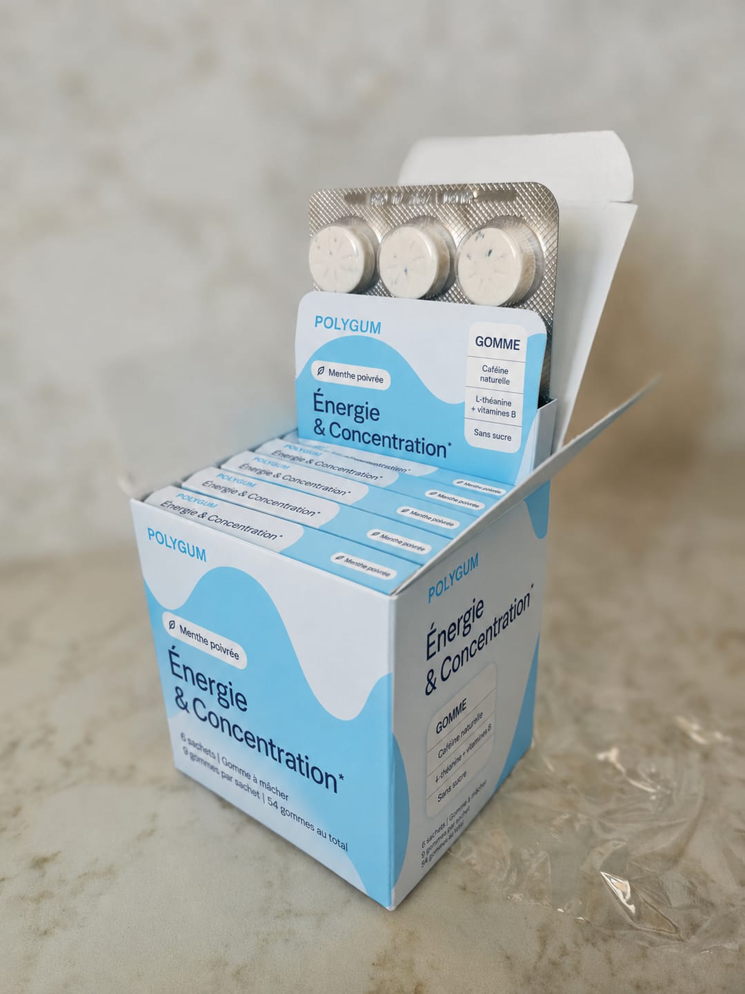 Customer photo review of Polygum Chwin-gum  anti fatigue