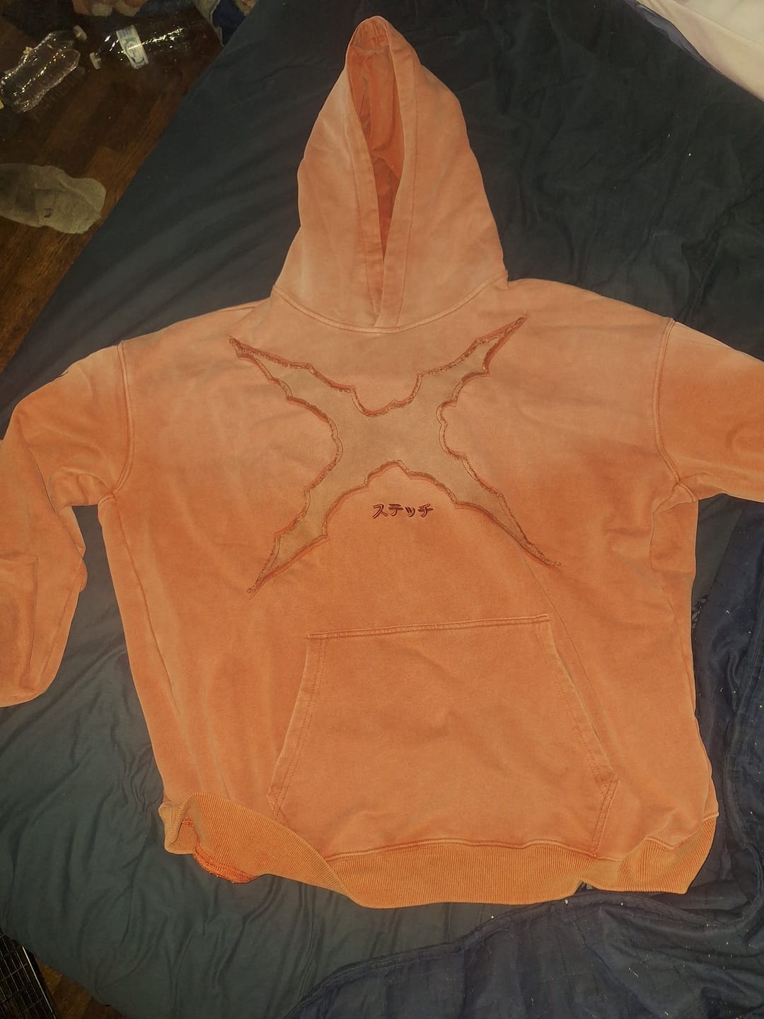 Customer photo review of LUFFY 'SCAR' HOODIE PRE-ORDER!
