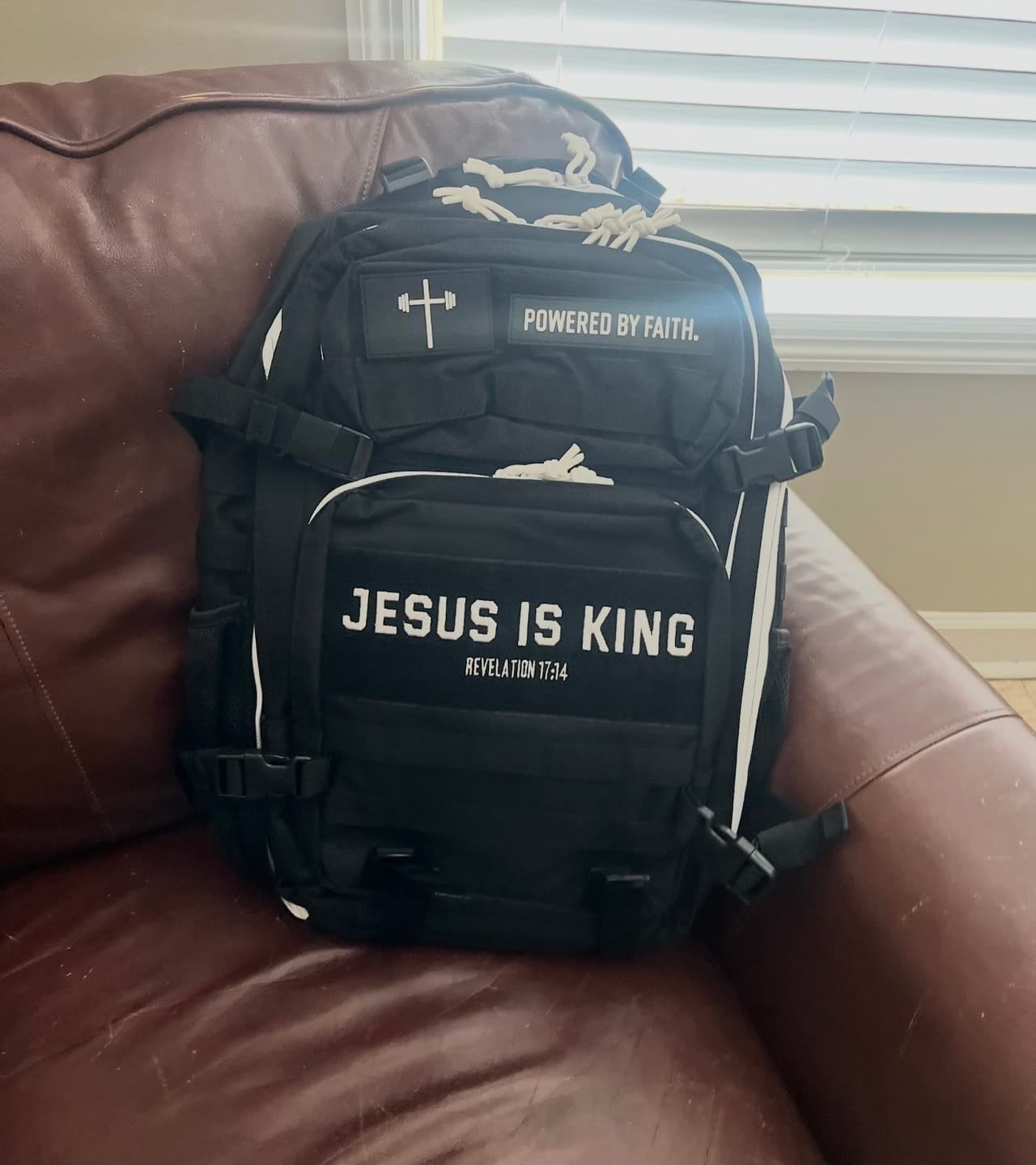 Customer photo review of HolStrength 45L Tactical Backpack