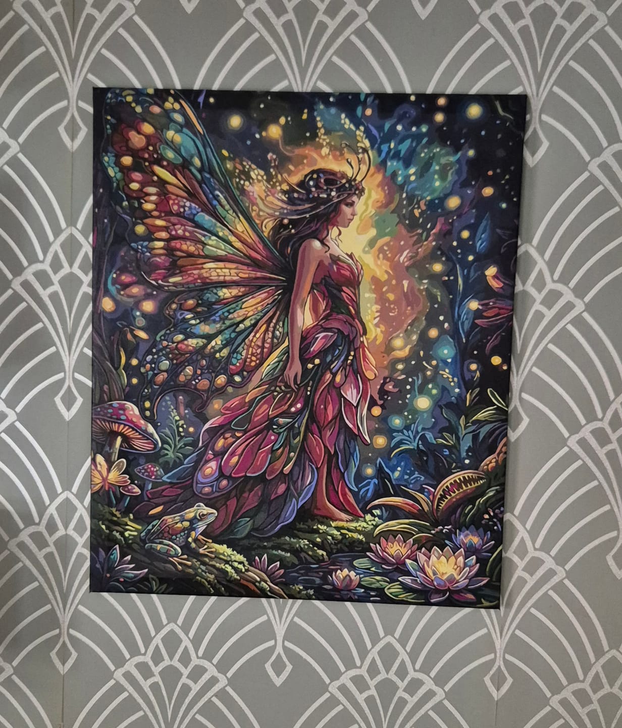Customer photo review of Stained Glass Fairy (80 Colors)