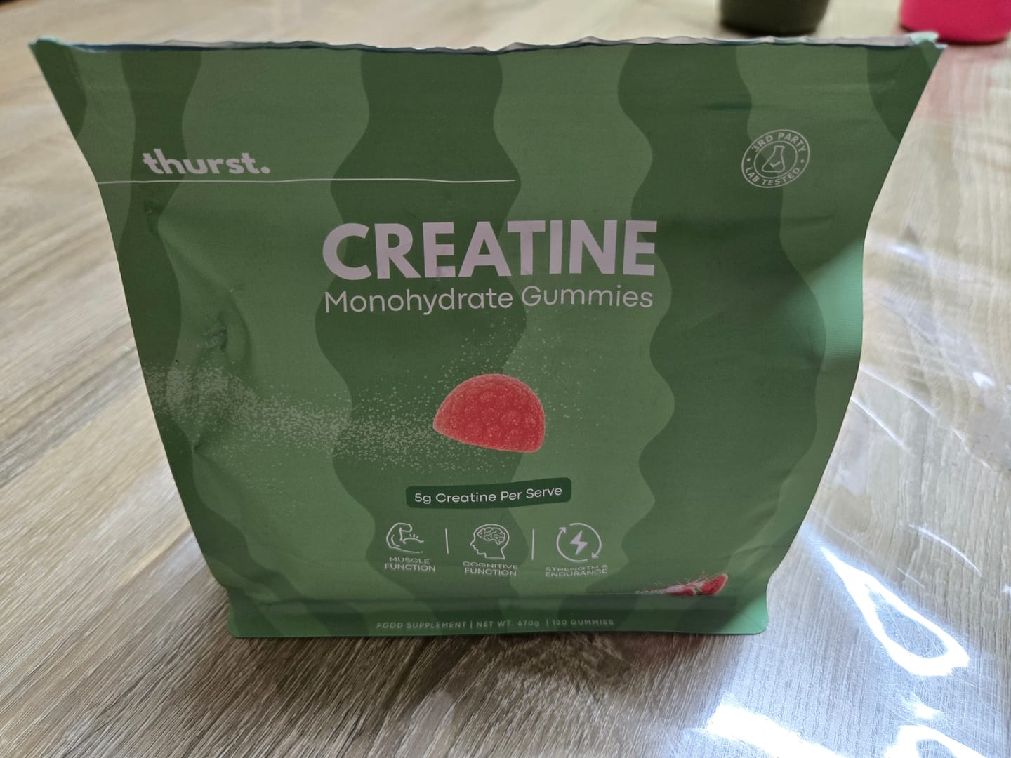 Customer photo review of Creatine Gummies - Pre-order | Ships ~30th Sept