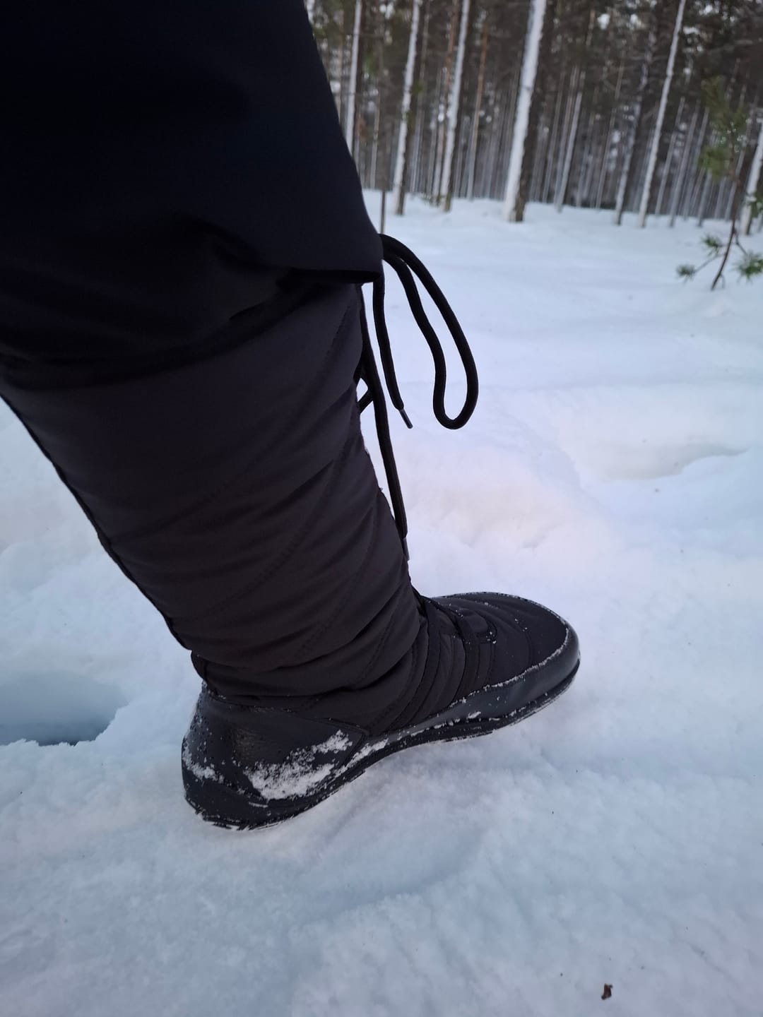 Customer photo review of Vaistoa Hanki 2 | Barefoot Winter Boots