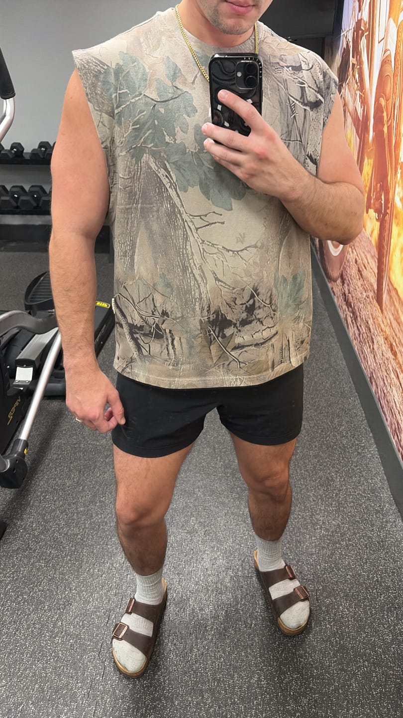Customer photo review of 3067 - Tree Camo Collection - Cut Offs